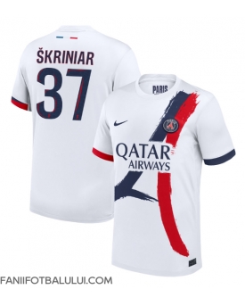 Paris Saint-Germain Milan Skriniar #37 Tricou Fotbal Replică 2024-25 Barbati Deplasare